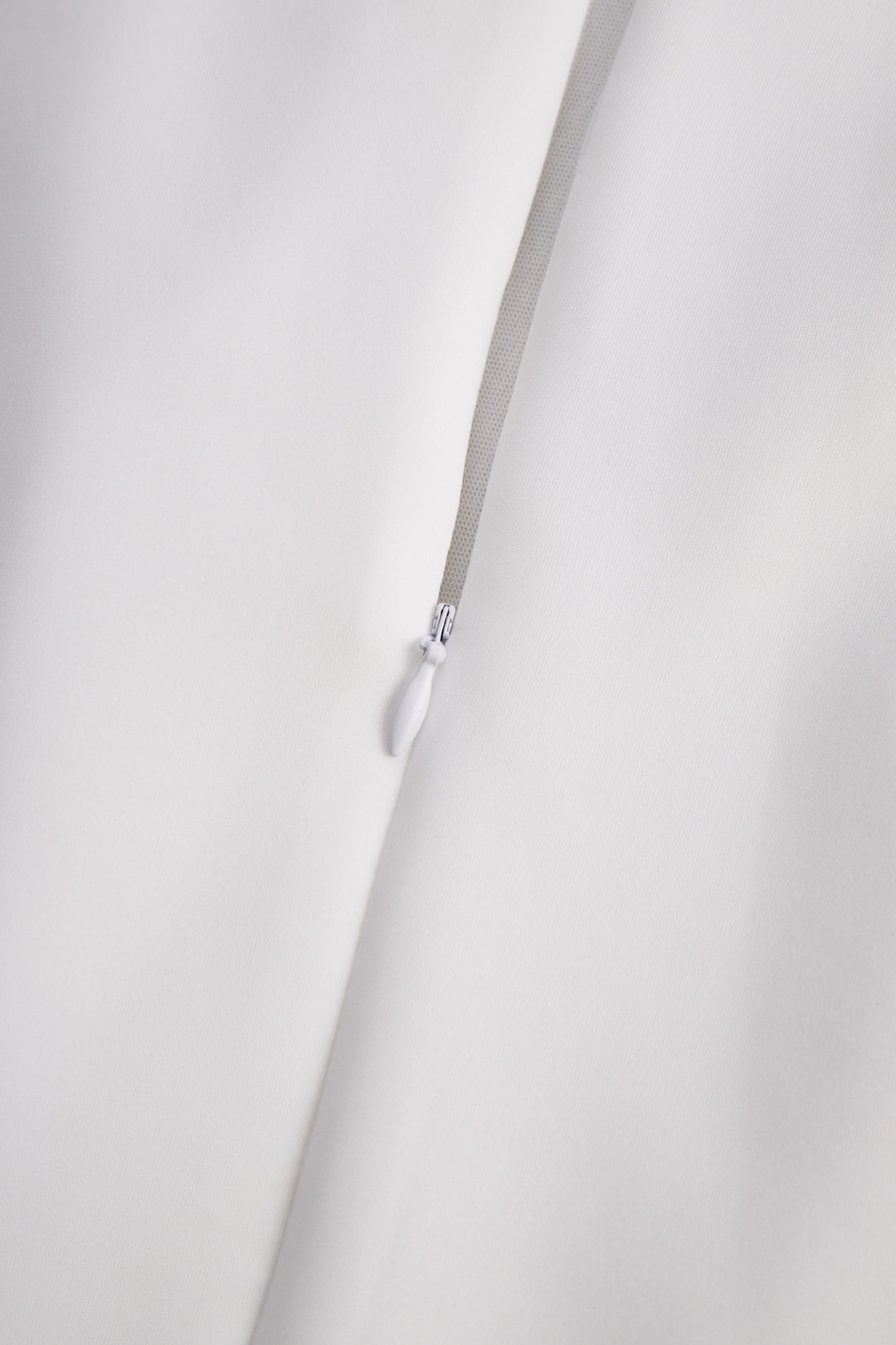 Olivia Bennet | White Tailored Wrap Dress