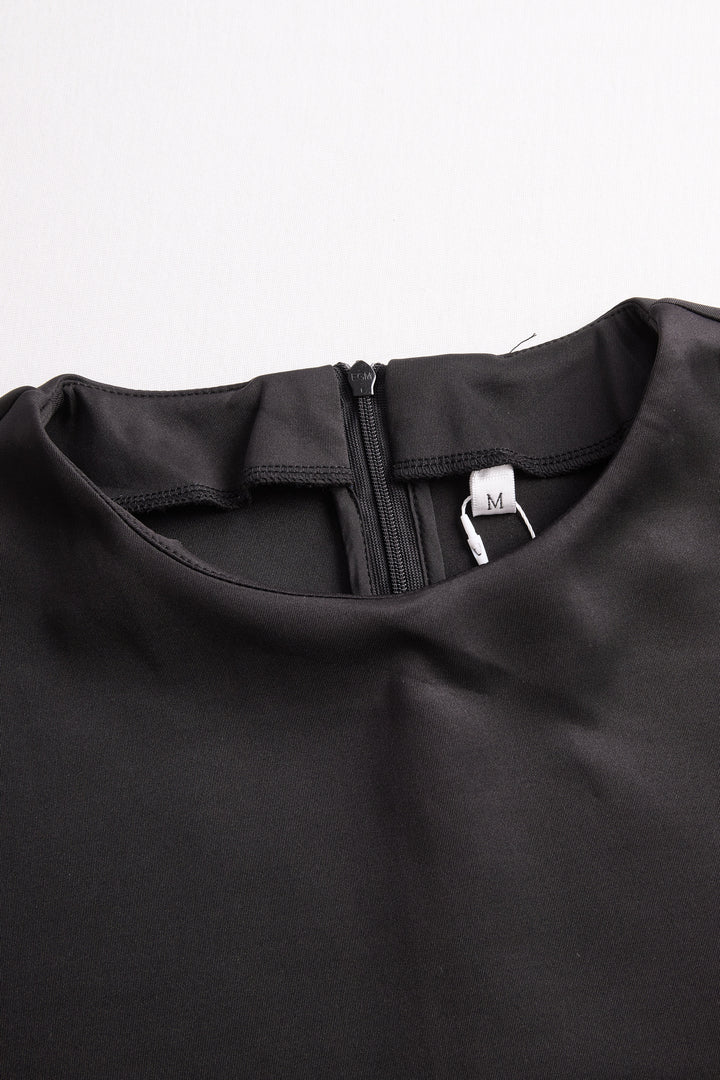 Olivia Bennet | Classic Elegance A-Line Midi Dress