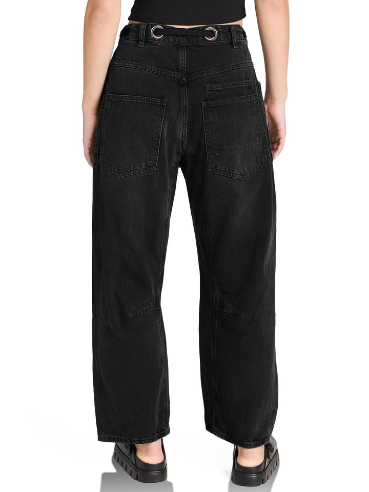 Olivia Bennet | Artisan Pants for Women in Natural Fabric, Relaxed Fit, Beige