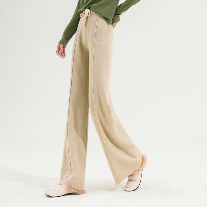 Olivia Bennet | Classic Wool Trousers for Women
