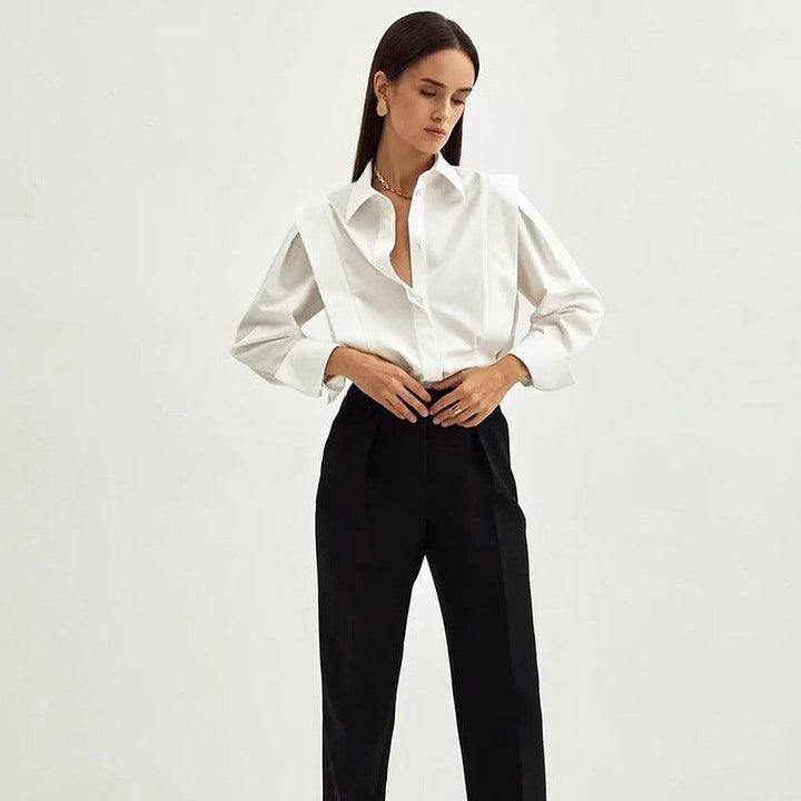 Olivia Bennet | Organic Cotton Women's Classic Blouse