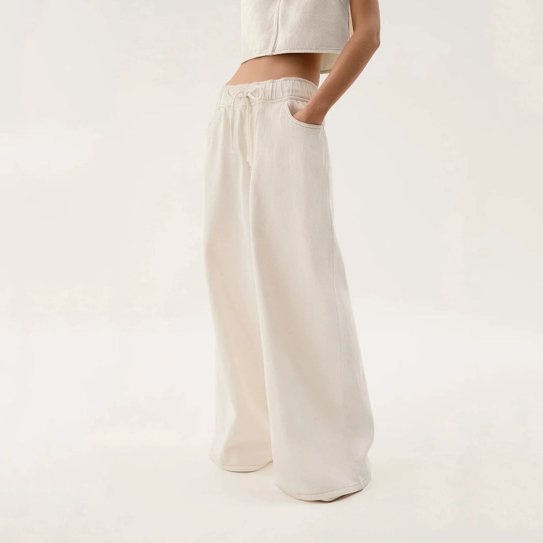 Olivia Bennet | Wide-Leg Jean for Women in Denim Blue