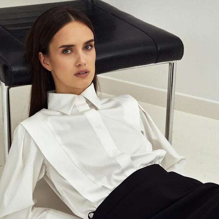 Olivia Bennet | Organic Cotton Women's Classic Blouse