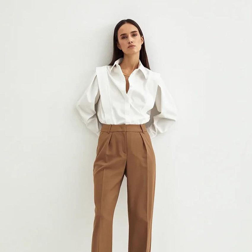 Olivia Bennet | Organic Cotton Women's Classic Blouse