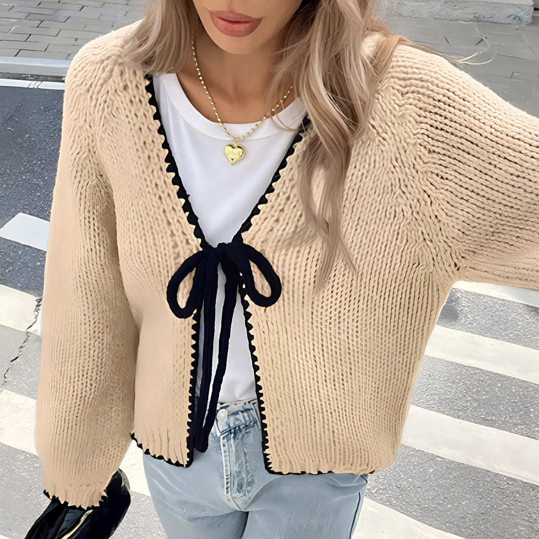 ALULAH™ - Chic Ribbon Cardigan