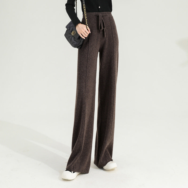 Olivia Bennet | Classic Wool Trousers for Women