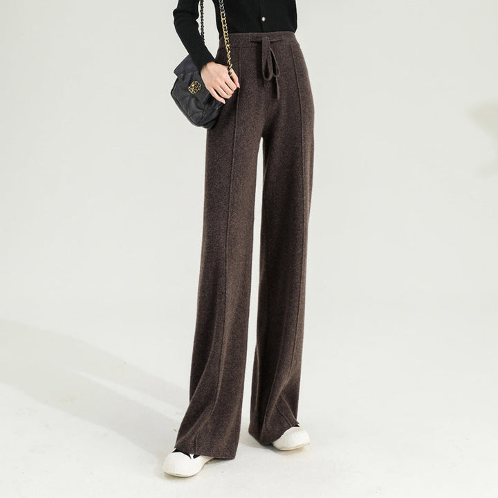 Olivia Bennet | Classic Wool Trousers for Women