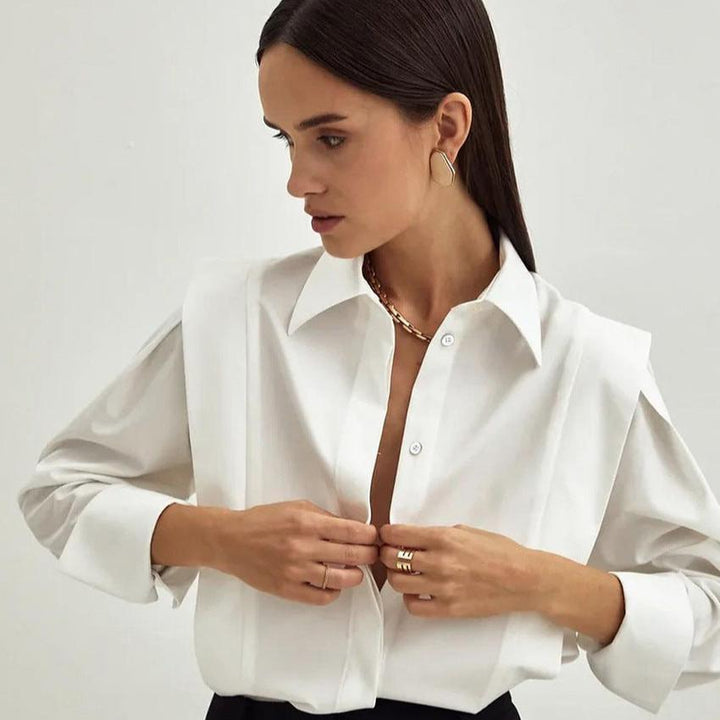 Olivia Bennet | Organic Cotton Women's Classic Blouse
