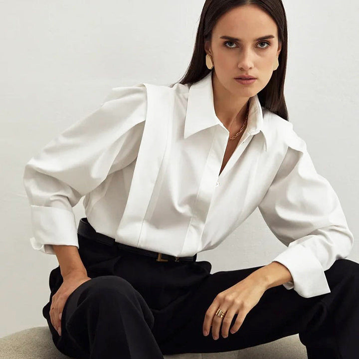 Olivia Bennet | Organic Cotton Women's Classic Blouse