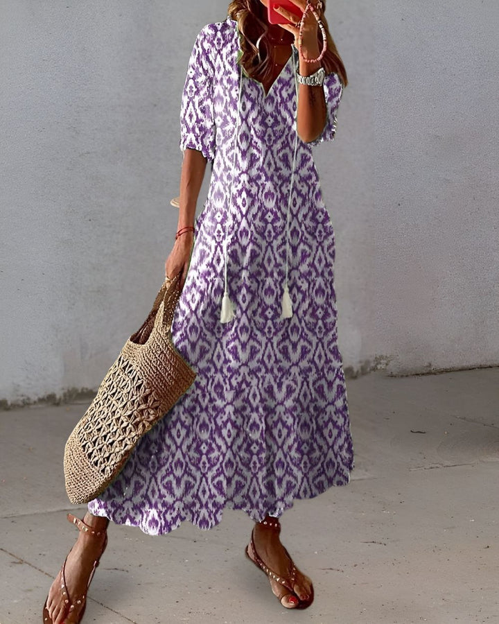 Women Boho Covering Dress
