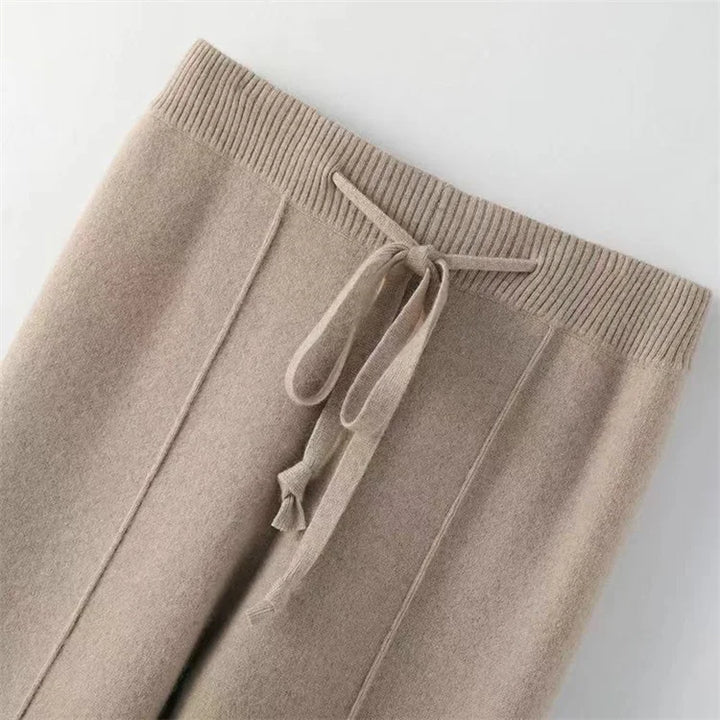 Olivia Bennet | Classic Wool Trousers for Women