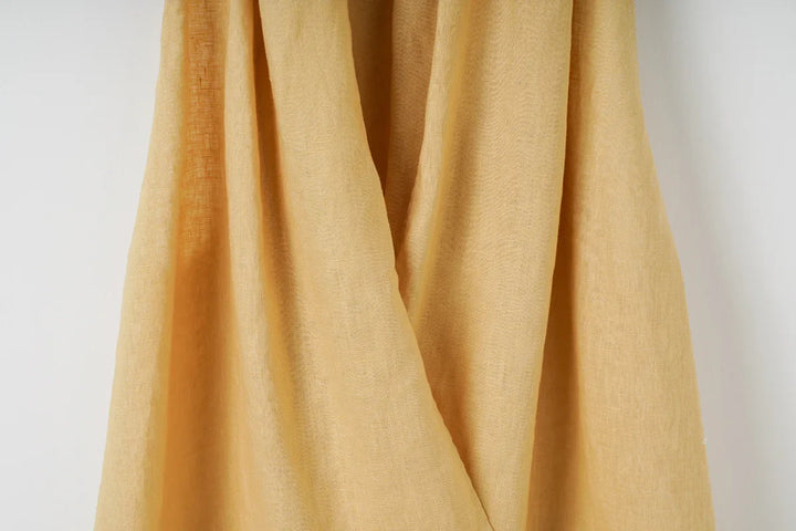 Olivia Bennet | Drape Linen Vest for Women