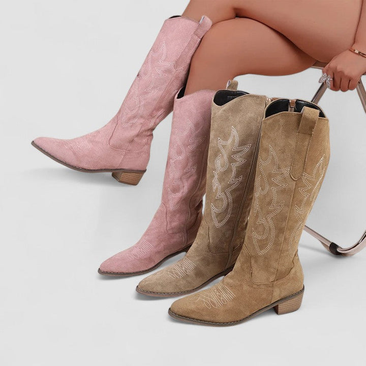 Clara - Comfort Western Boots