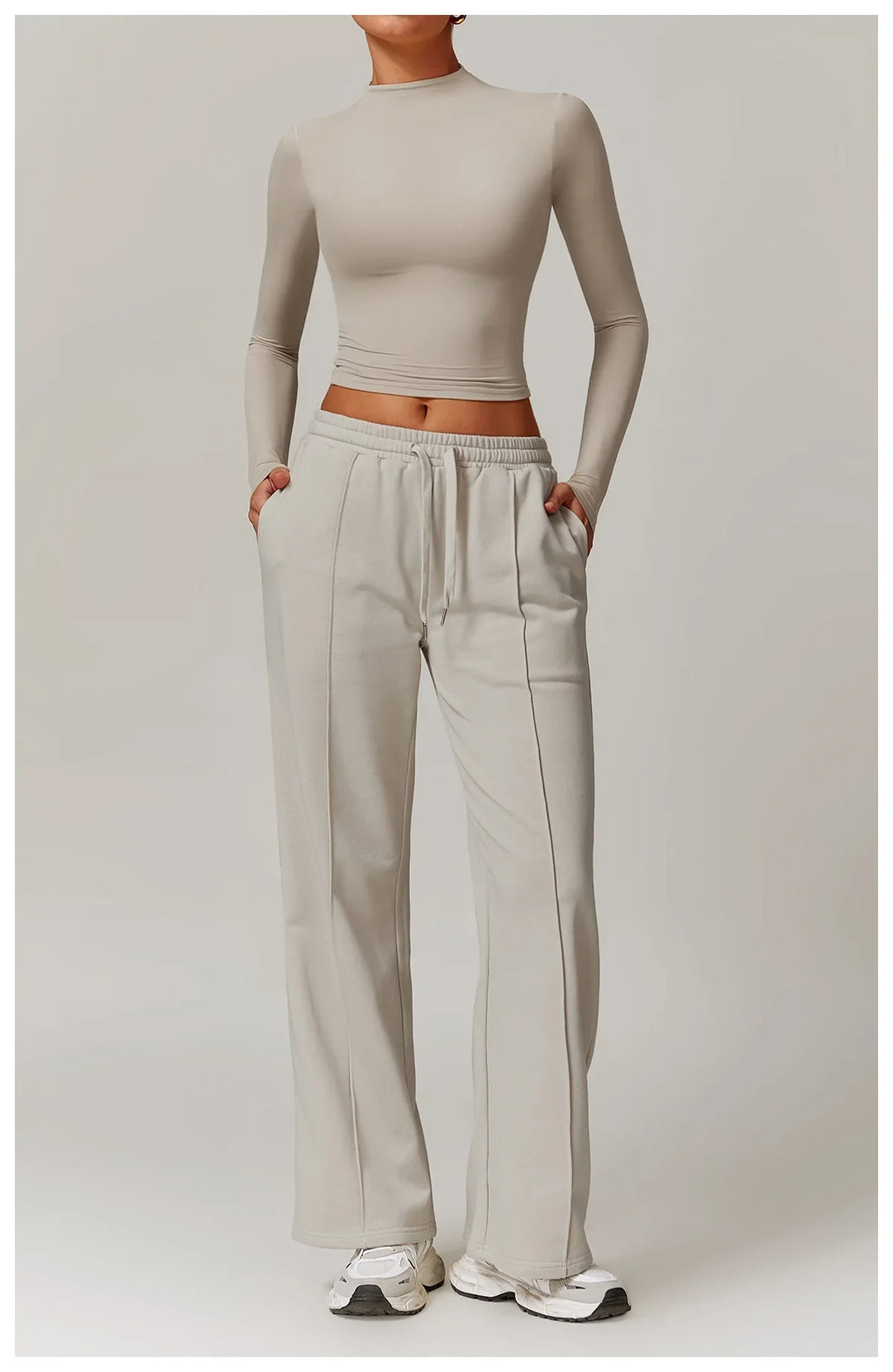 Olivia Bennet | High Rise Jogger for Women in Soft Fabric