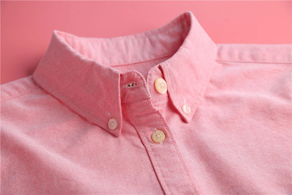 Olivia Bennet | Elegant Blouse for Women in Pastel Oxford