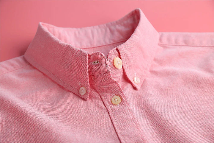 Olivia Bennet | Elegant Blouse for Women in Pastel Oxford