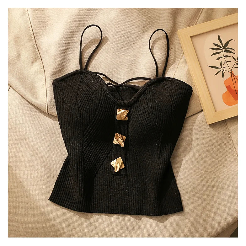 Olivia Bennet | Silk Camisole for Women in Ivory