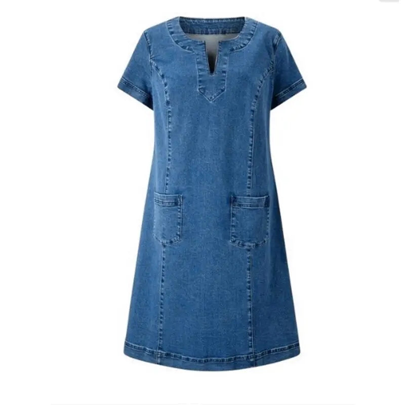 Women Summer Casual Pocket Dress