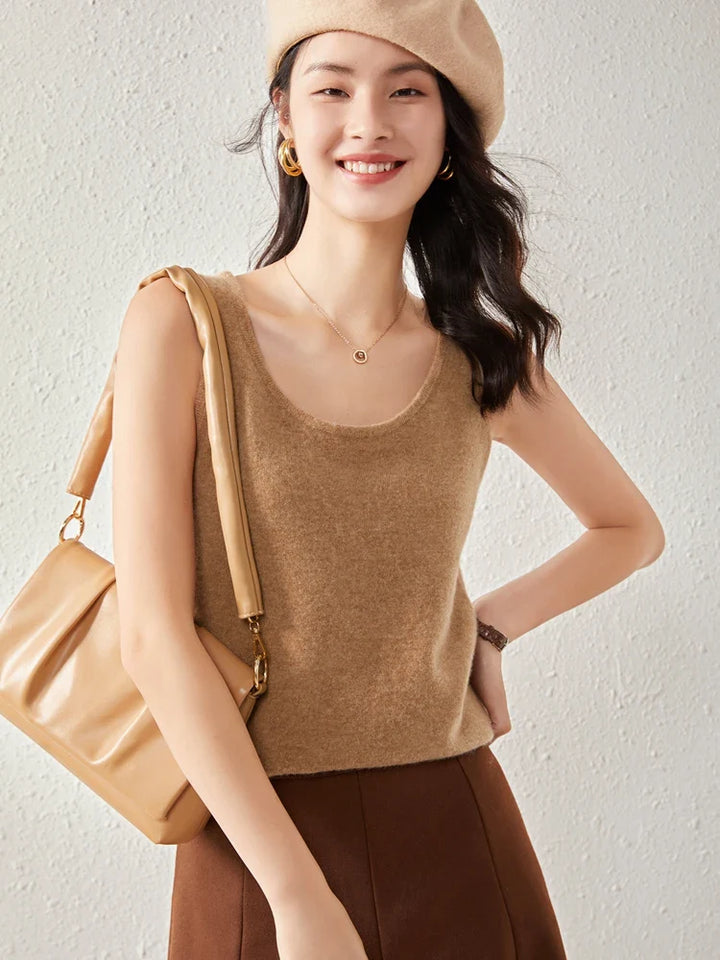 Olivia Bennet | Cashmere O-Neck Sweater for Women
