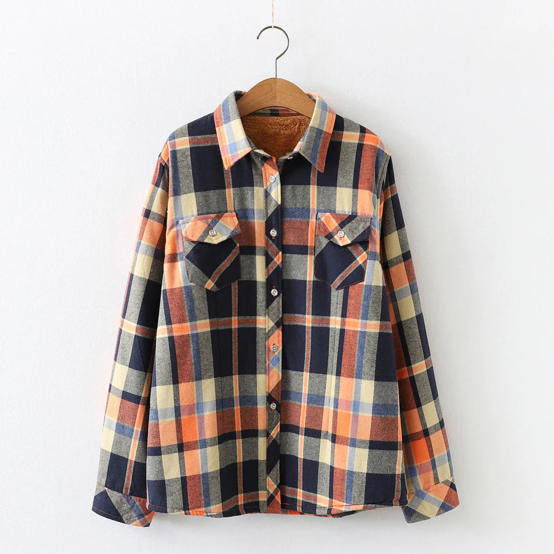Olivia Bennet | Classic Plaid Throw Blanket