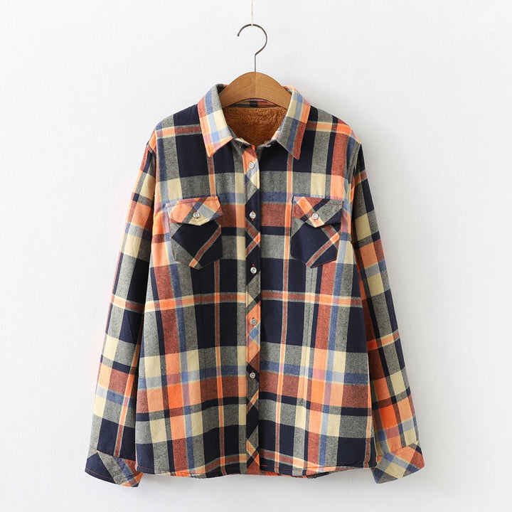Olivia Bennet | Classic Plaid Throw Blanket