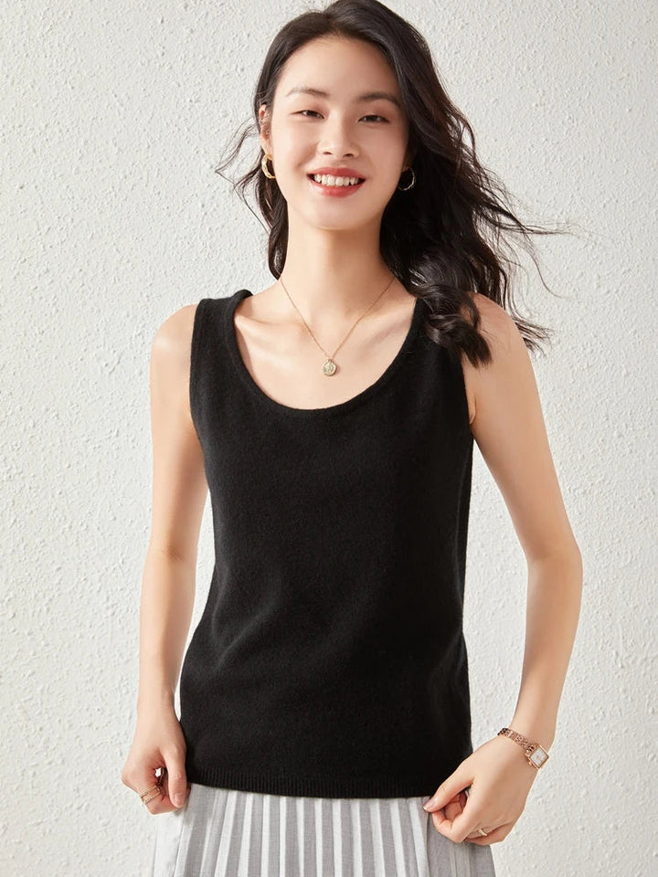 Olivia Bennet | Cashmere O-Neck Sweater for Women