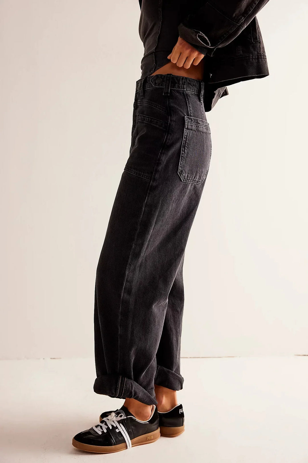 Olivia Bennet | High-Waist Wide-Leg Denim Jeans for Women