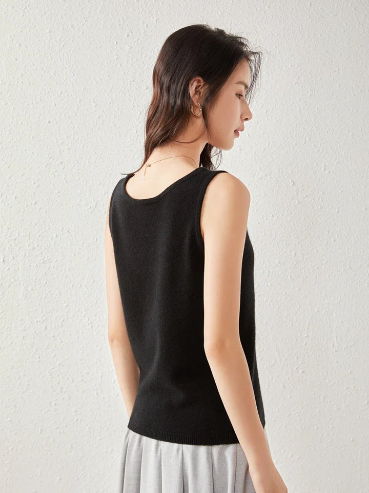 Olivia Bennet | Cashmere O-Neck Sweater for Women