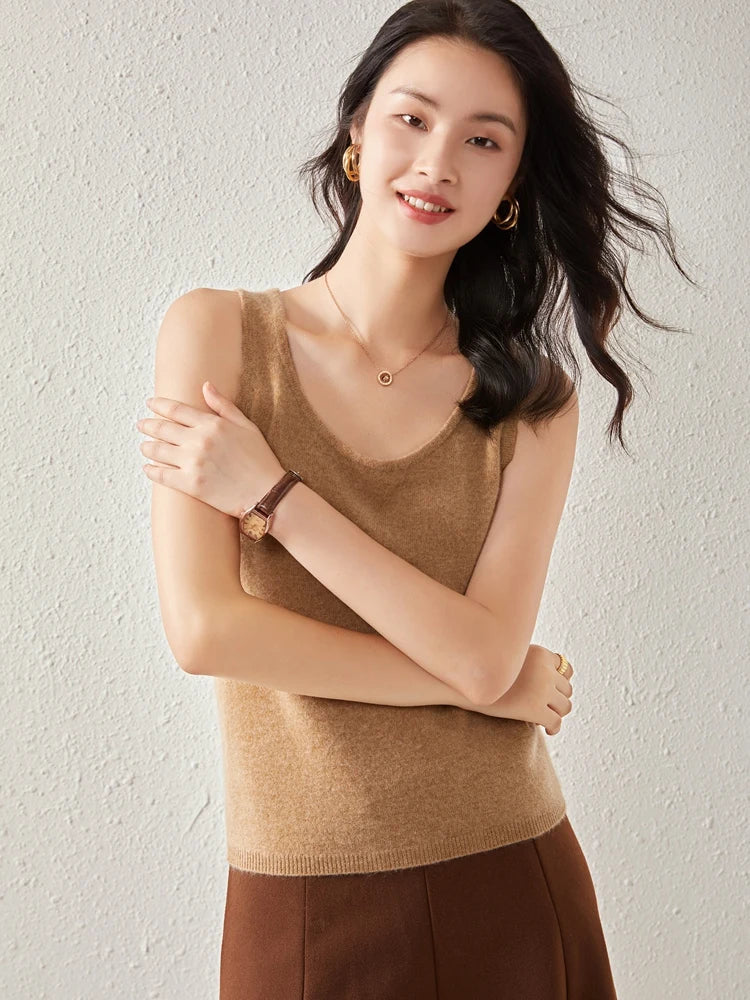 Olivia Bennet | Cashmere O-Neck Sweater for Women