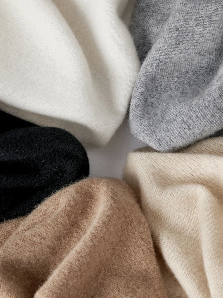 Olivia Bennet | Cashmere O-Neck Sweater for Women