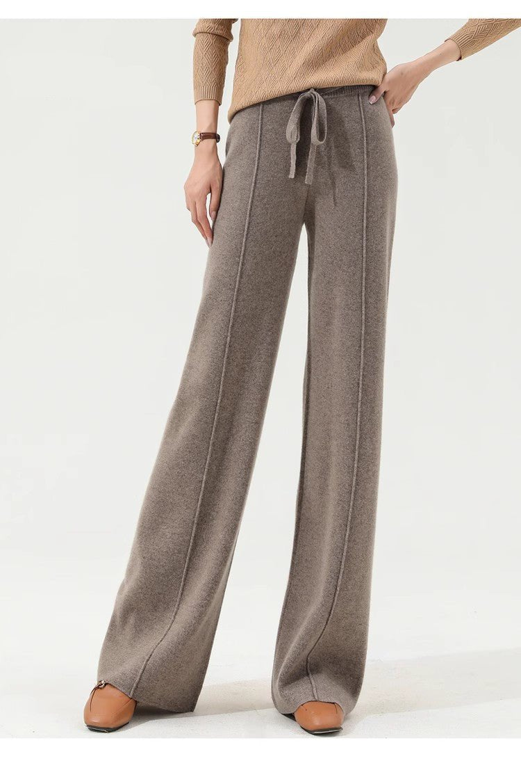 Olivia Bennet | Classic Wool Trousers for Women