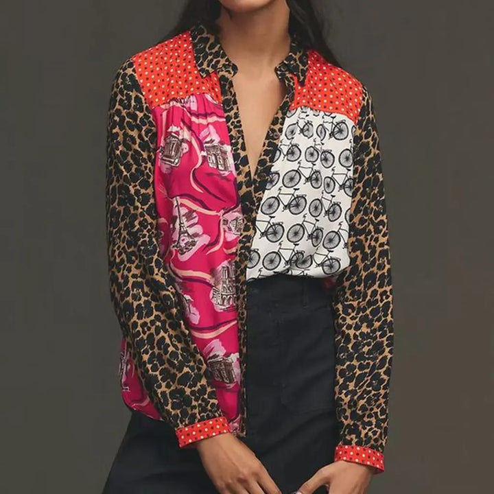 Olivia Bennet | Stylized Blouse for Women in Light Fabric
