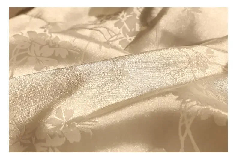 Olivia Bennet | Satin Corset for Women in Jacquard Style