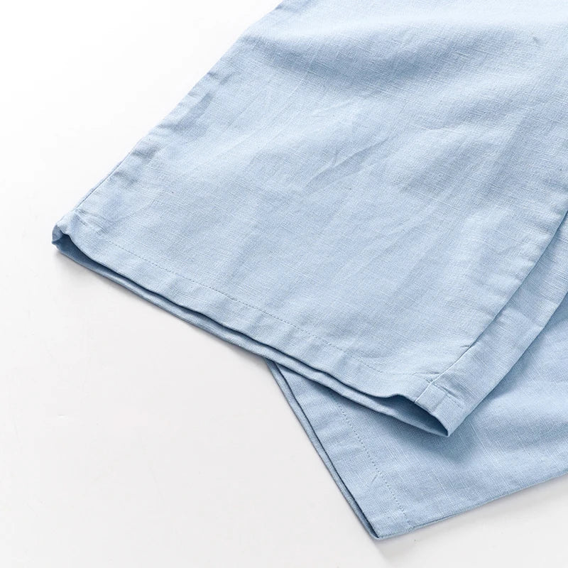 Olivia Bennet | Linen Lounge Pant for Women in Natural Fit