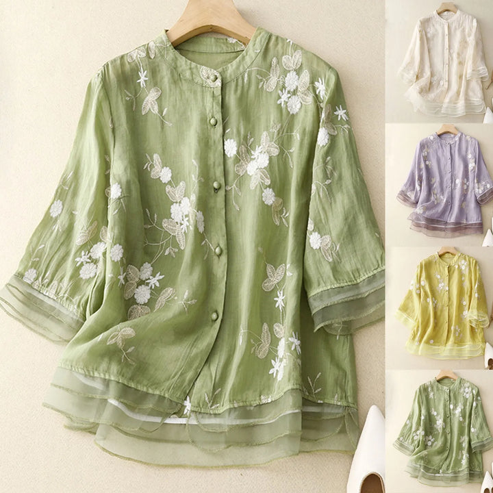 Olivia Bennet | Cotton Blouse for Women