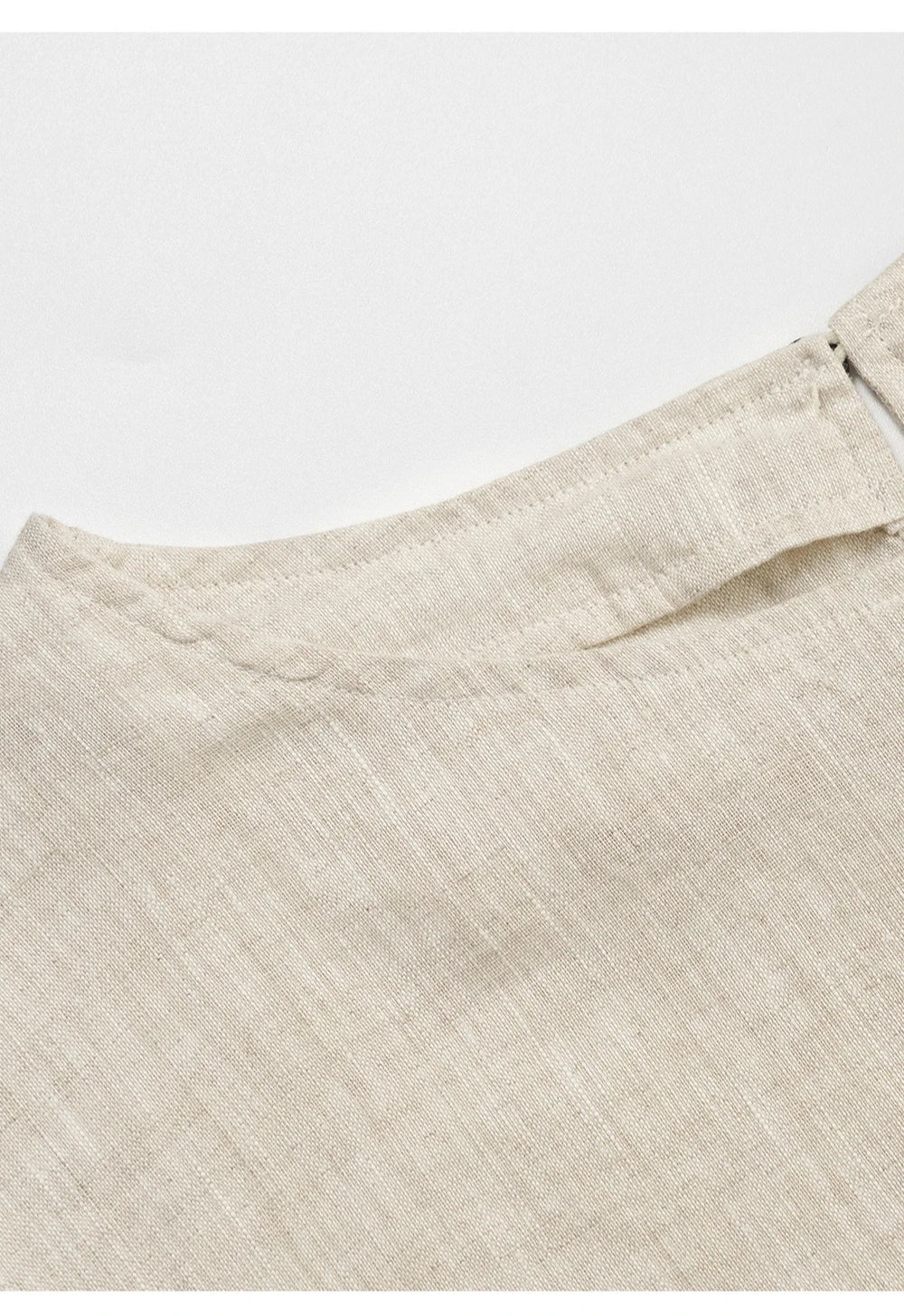 Olivia Bennet | Flared Sleeve Linen Pullover