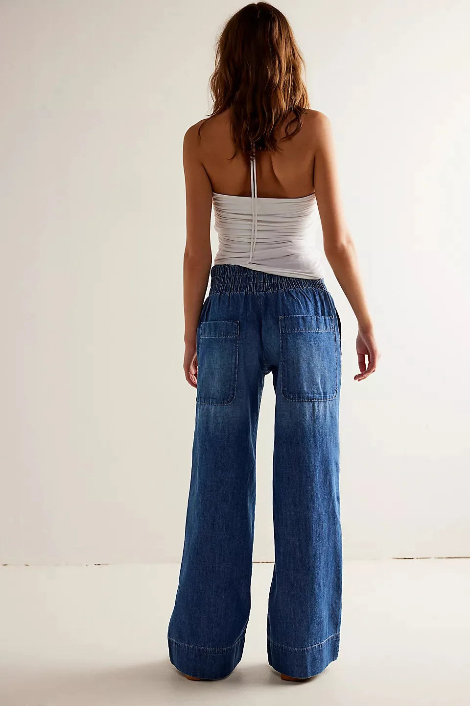 Olivia Bennet | Wide-Leg Denim Jeans for Women