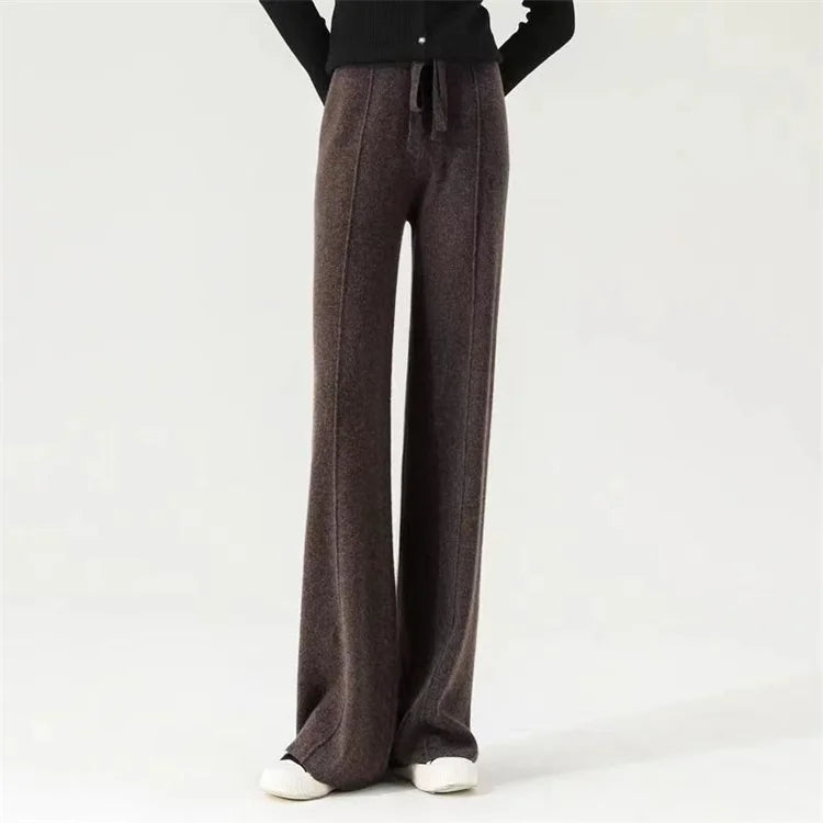Olivia Bennet | Classic Wool Trousers for Women
