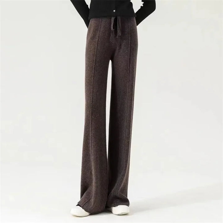 Olivia Bennet | Classic Wool Trousers for Women