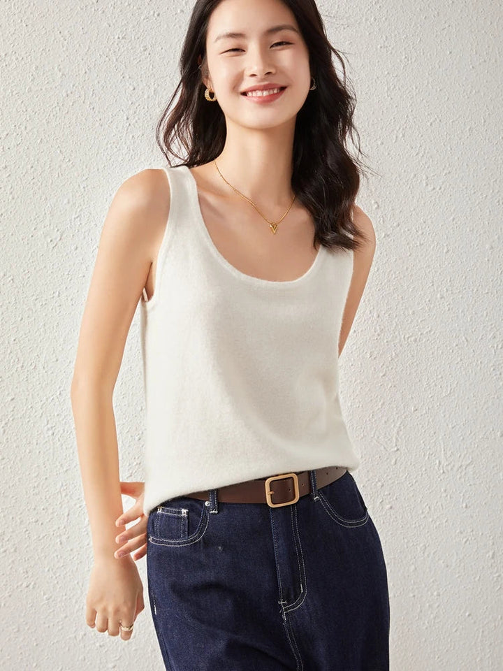 Olivia Bennet | Cashmere O-Neck Sweater for Women