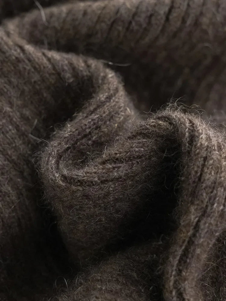 Olivia Bennet | Wool Wide Leg Pants for Women