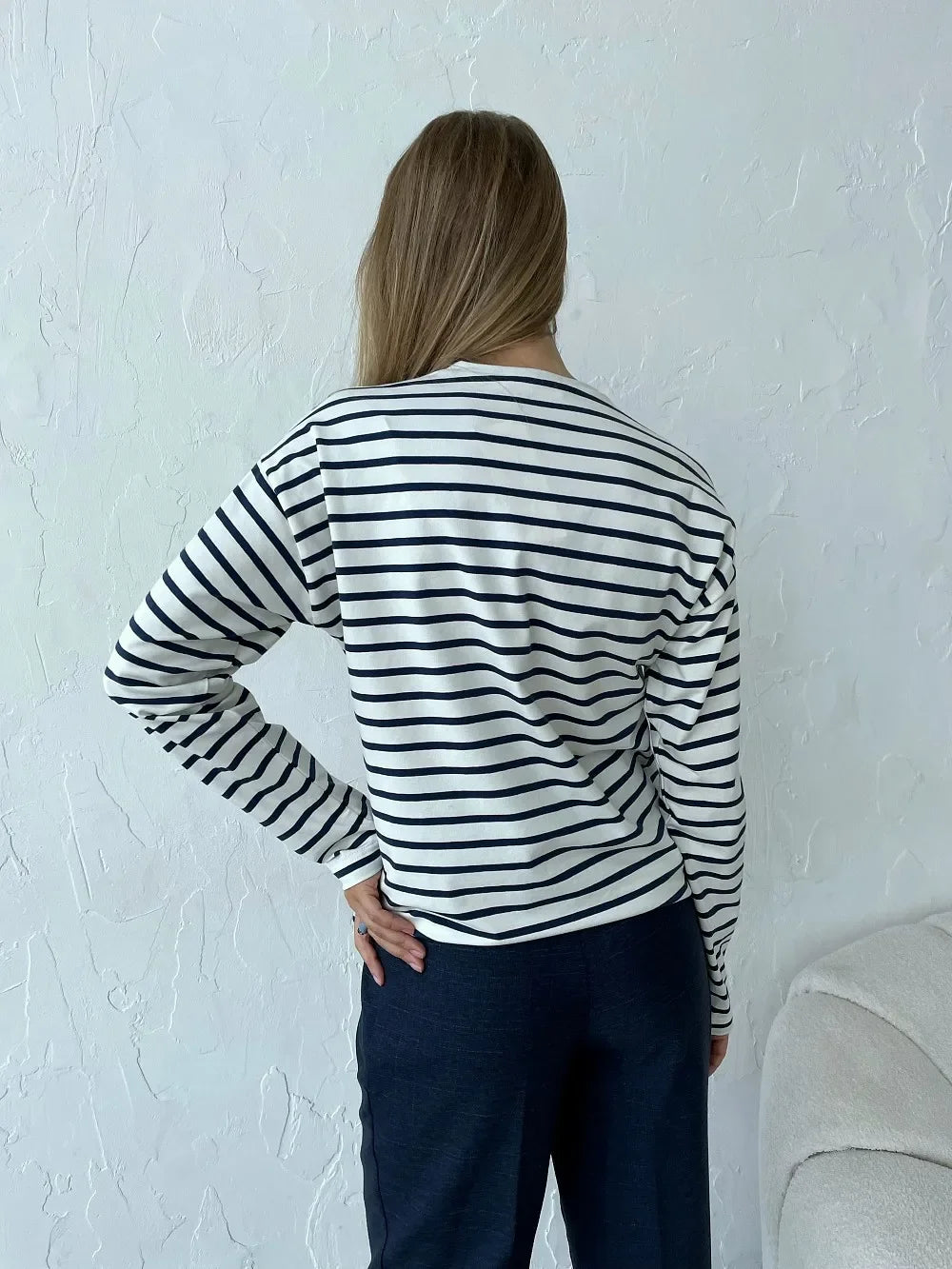 Olivia Bennet | Striped Cotton Shirt