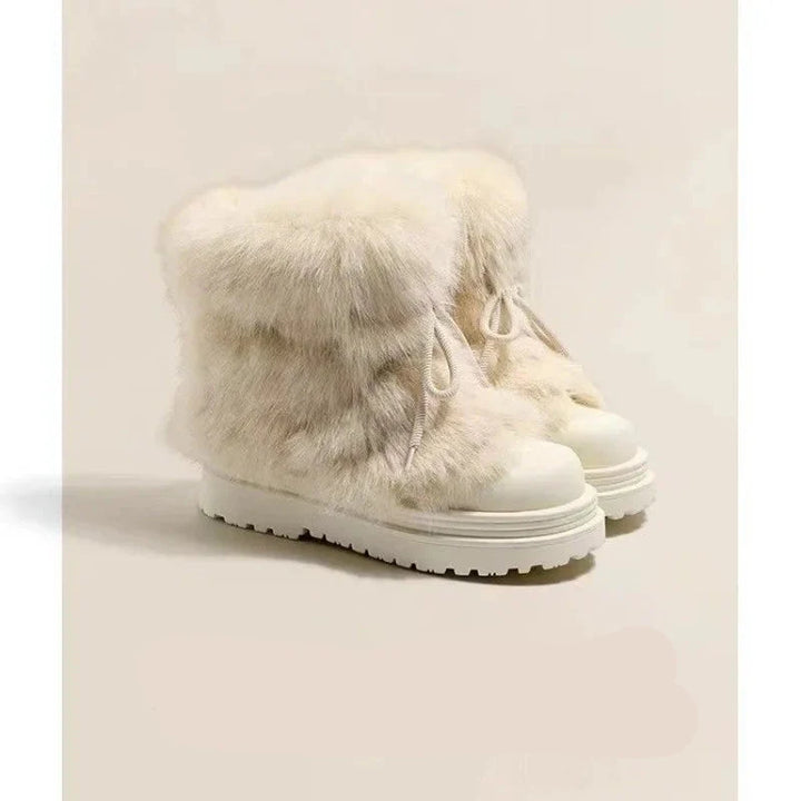 Olivia Bennet | Fur Après-Ski Boots for Women