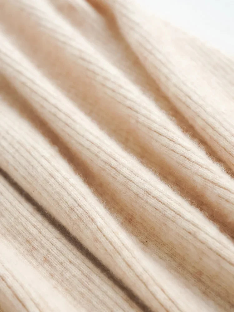 Olivia Bennet | Wool Wide Leg Pants for Women