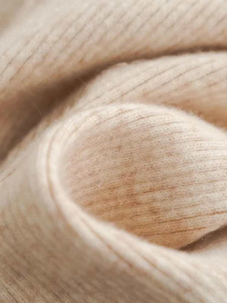 Olivia Bennet | Wool Wide Leg Pants for Women
