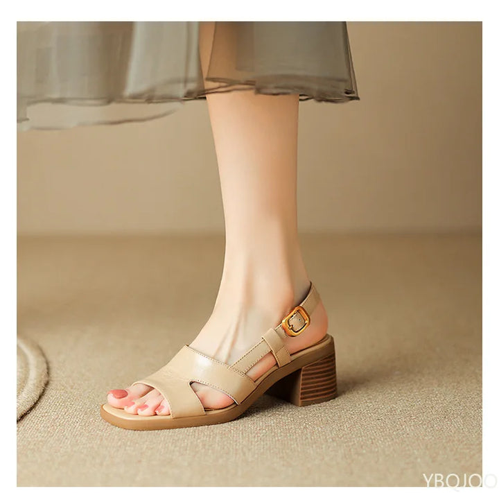 Olivia Bennet | Leather Flats for Women