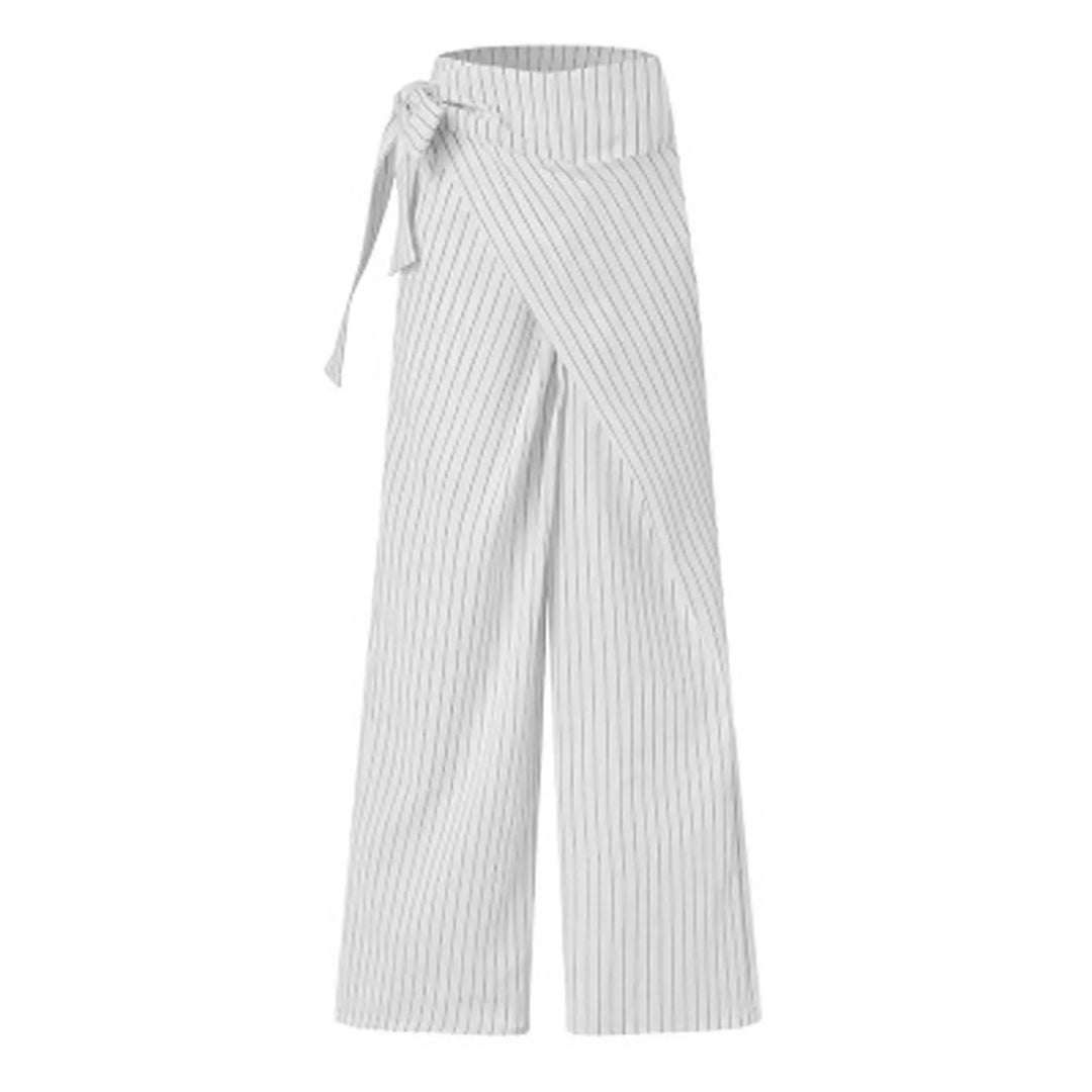 Olivia Bennet | Cotton Wide-Leg Pant for Women in Natural