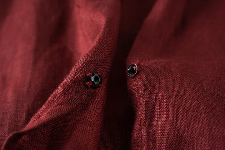 Olivia Bennet | Drape Linen Vest for Women