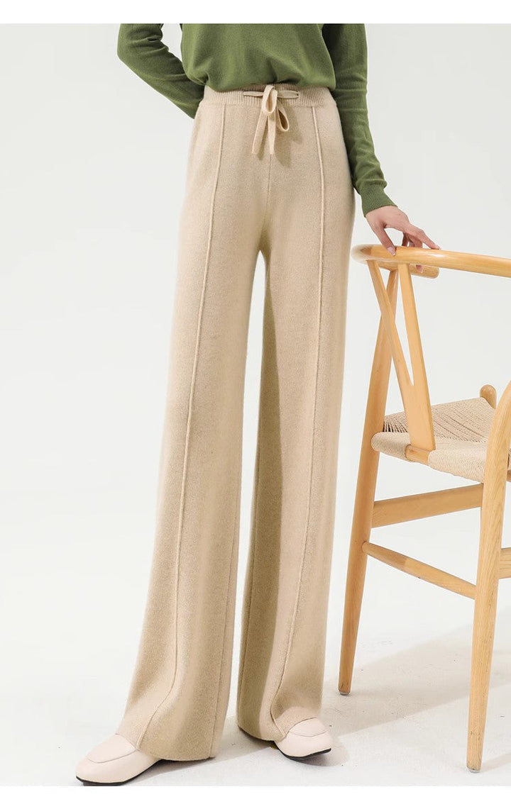 Olivia Bennet | Classic Wool Trousers for Women