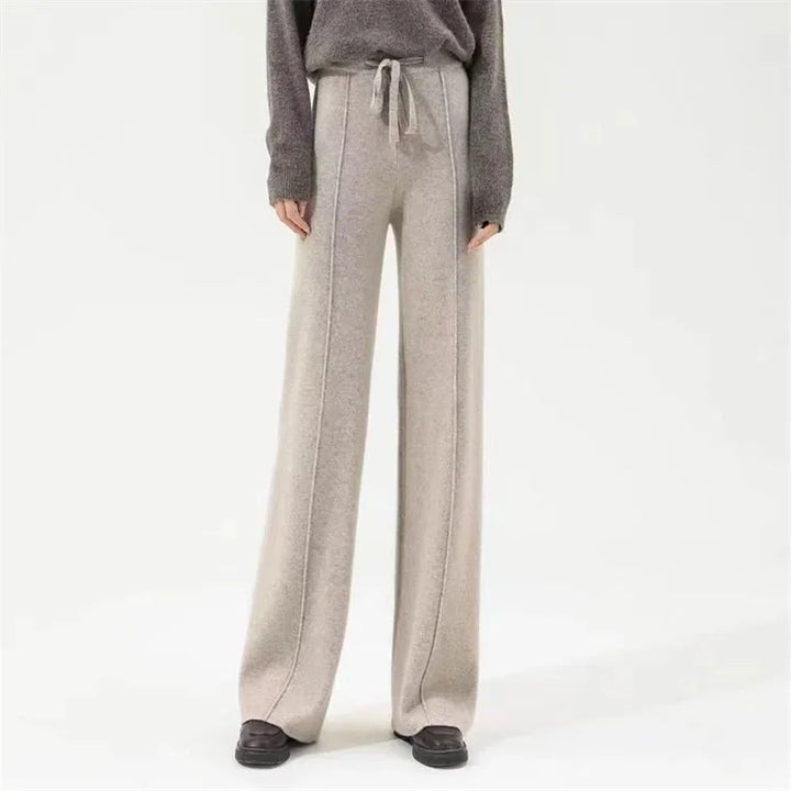 Olivia Bennet | Classic Wool Trousers for Women